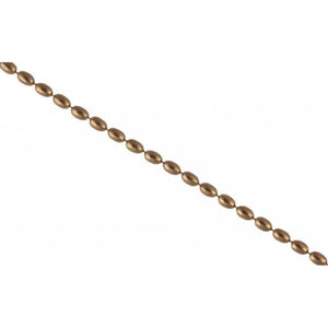 Finnies The Jewellers Rose Gold Plated Silver Oval Bead Bracelet