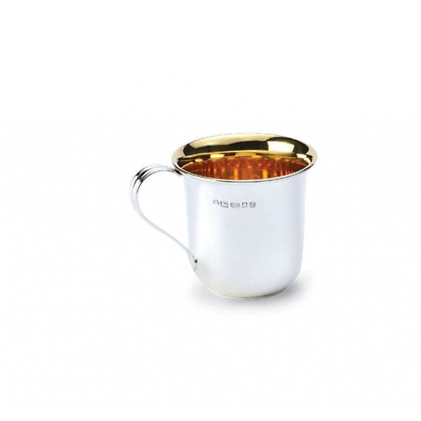 Finnies The Jewellers Silver & Gold Plated Childs Can