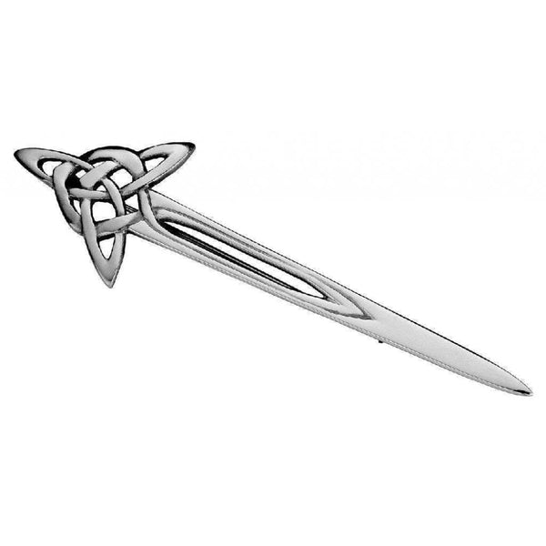 Finnies The Jewellers Silver Handmade Celtic Knot Kilt Pin