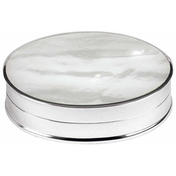 Finnies The Jewellers Silver Mother of Pearl Pill Box
