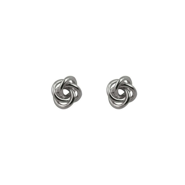 Finnies The Jewellers Silver Two Strand Small Silver Studs