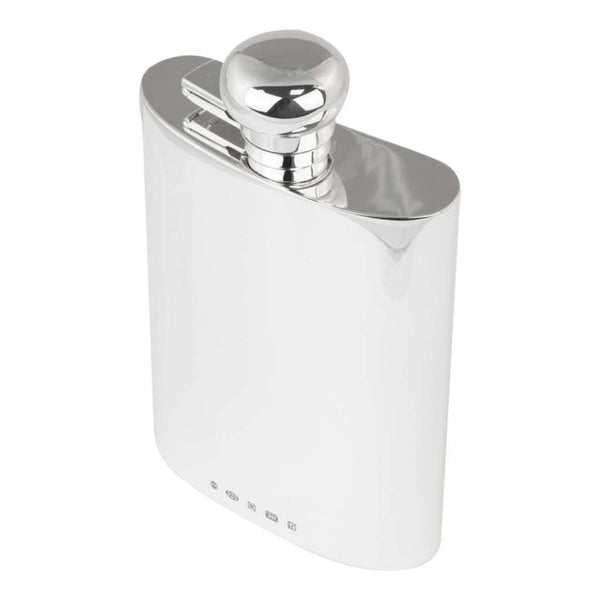 Finnies The Jewellers Sterling Silver Oblong Hipflask
