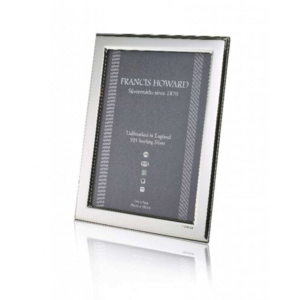 Finnies The Jewellers Sterling Silver Plain Edge Rectanglar Picture Frame