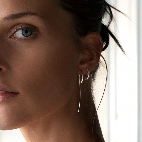 Georg Jensen Sterling Silver Mercy Earrings