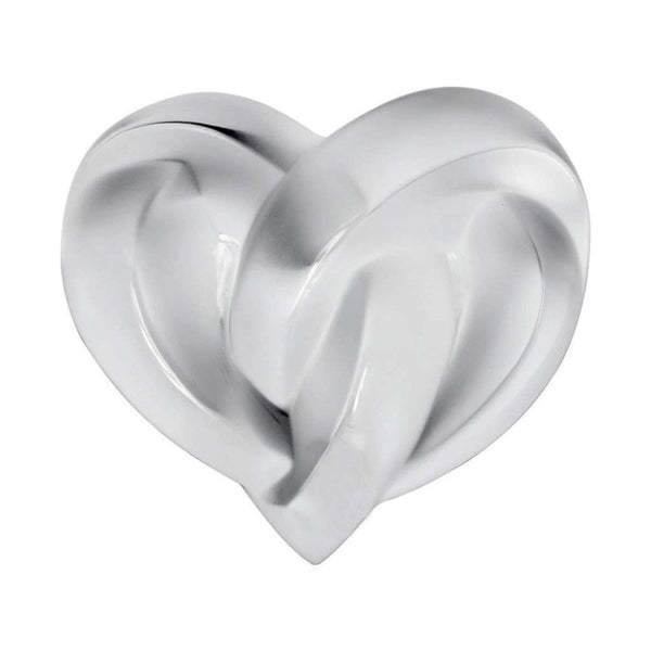 Lalique Lalique Clear Heart Paperweight