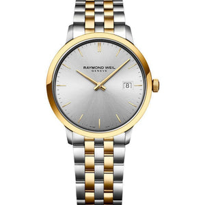 Raymond Weil Toccata 39mm Two Tone Bracelet Silver Dial