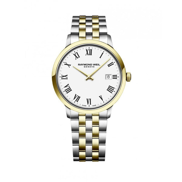 Raymond Weil Toccata Two Tone Bracelet White Dial 39mm