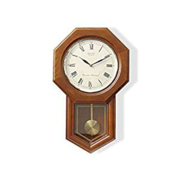 Seiko Clocks Quartz Westminster/Whittington Dual Chime Wall Clock with Pendulam