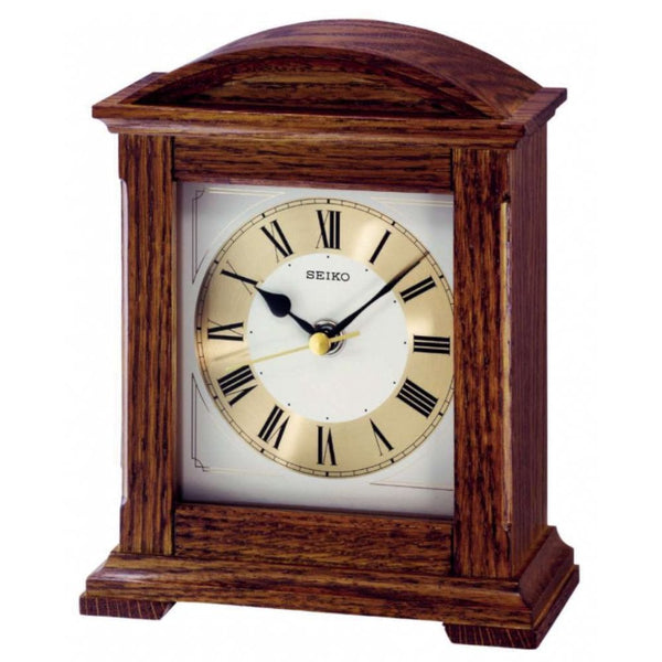 Seiko Clocks Wooden Mantle Clock