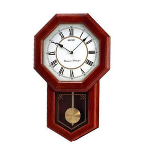 Seiko Clocks Wooden Wall Pendulum Quartz Clock